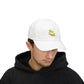 Golden Brush Script Classic dad cap
