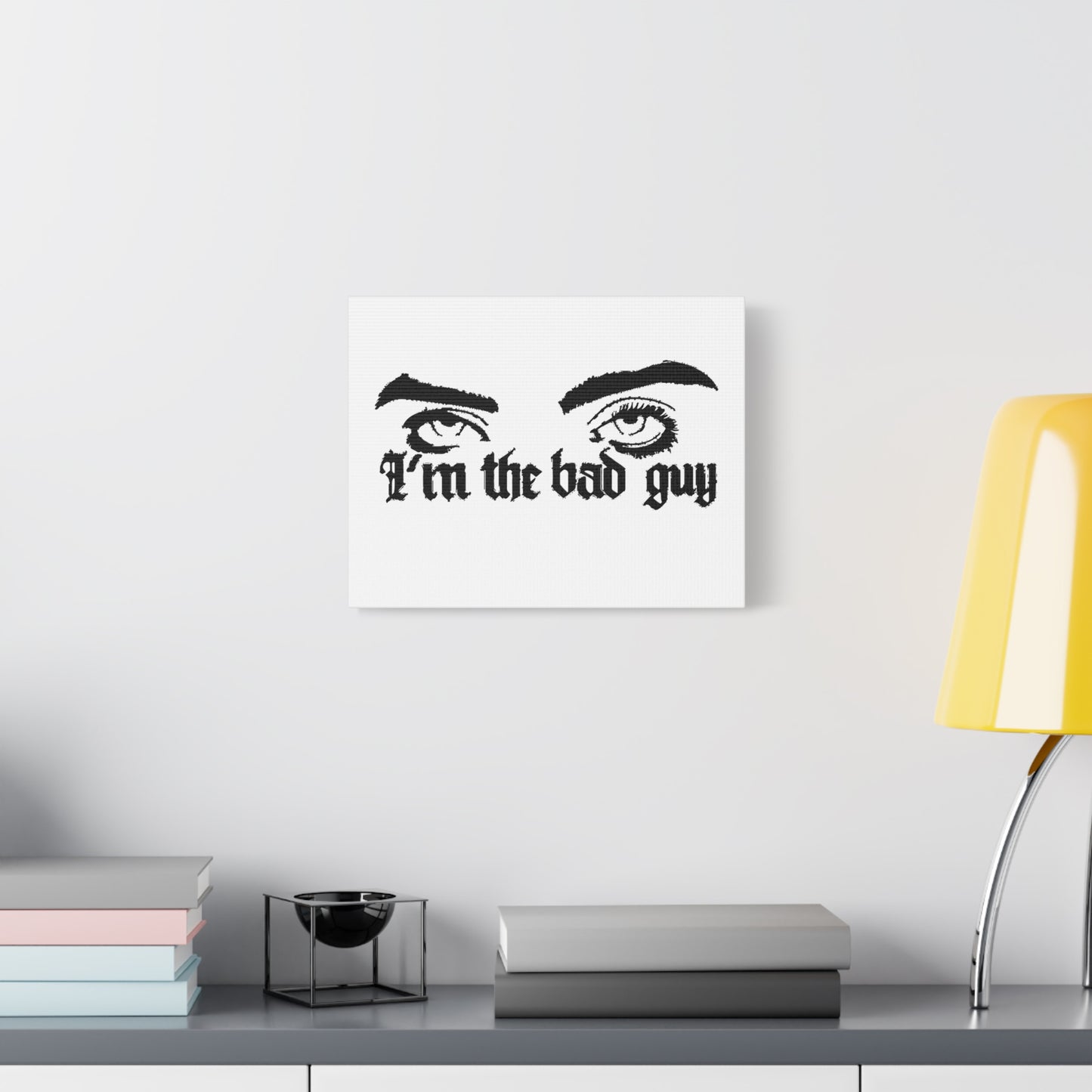Eyes & Shadows Gothic Matte Canvas