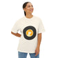 Crypto Rodeo Round Unisex Oversized Boxy Tee
