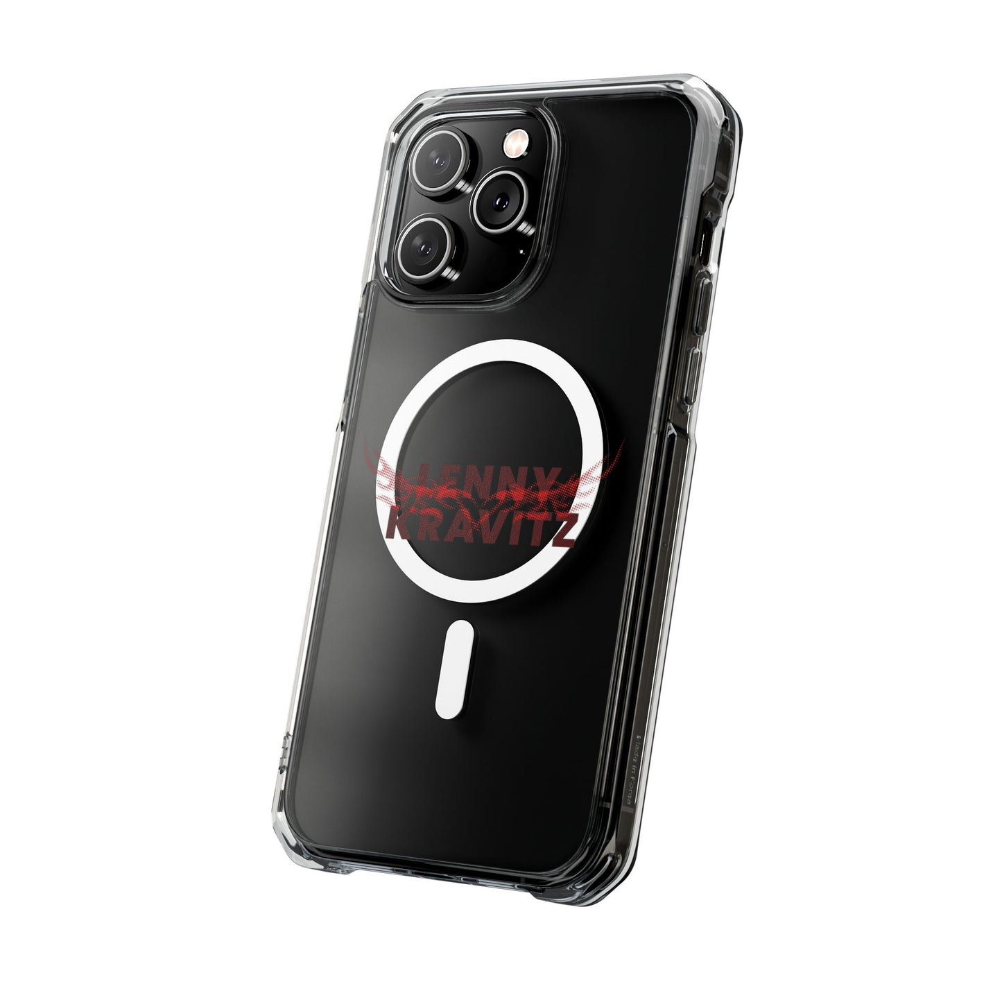 Fire Aura Grid Magnetic clear Impact case