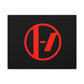 Crimson Orbit Matte Canvas