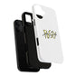 Abstract Black Barbed Wire Tough Magnetic Case