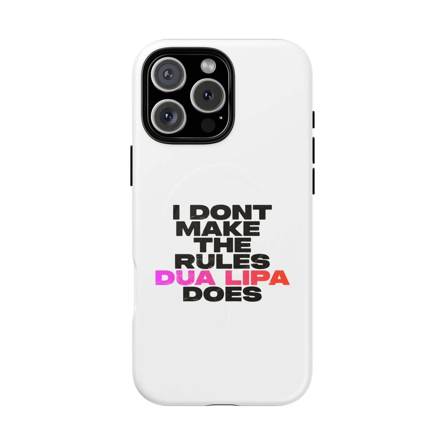 Retro Fade Letter Tough Magnetic Case