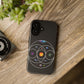 Premium Tough Case for iPhone 12 to 16 Pro Max Showcasing Coldplay’s Illustration Concept