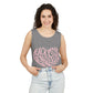 Born Pink Heart Typography – Dyed Tank Top