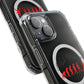 Heavy Riff Emblem Magnetic Clear Impact case
