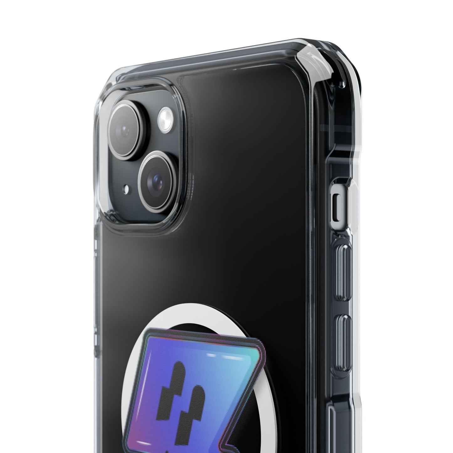 Smiley Charge Pop Magnetic clear Impact case