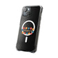 Retro Floral Groove Clear Impact case