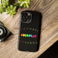 Premium Tough Case for iPhone 12 to 16 Pro Max Showcasing Coldplay’s Signage