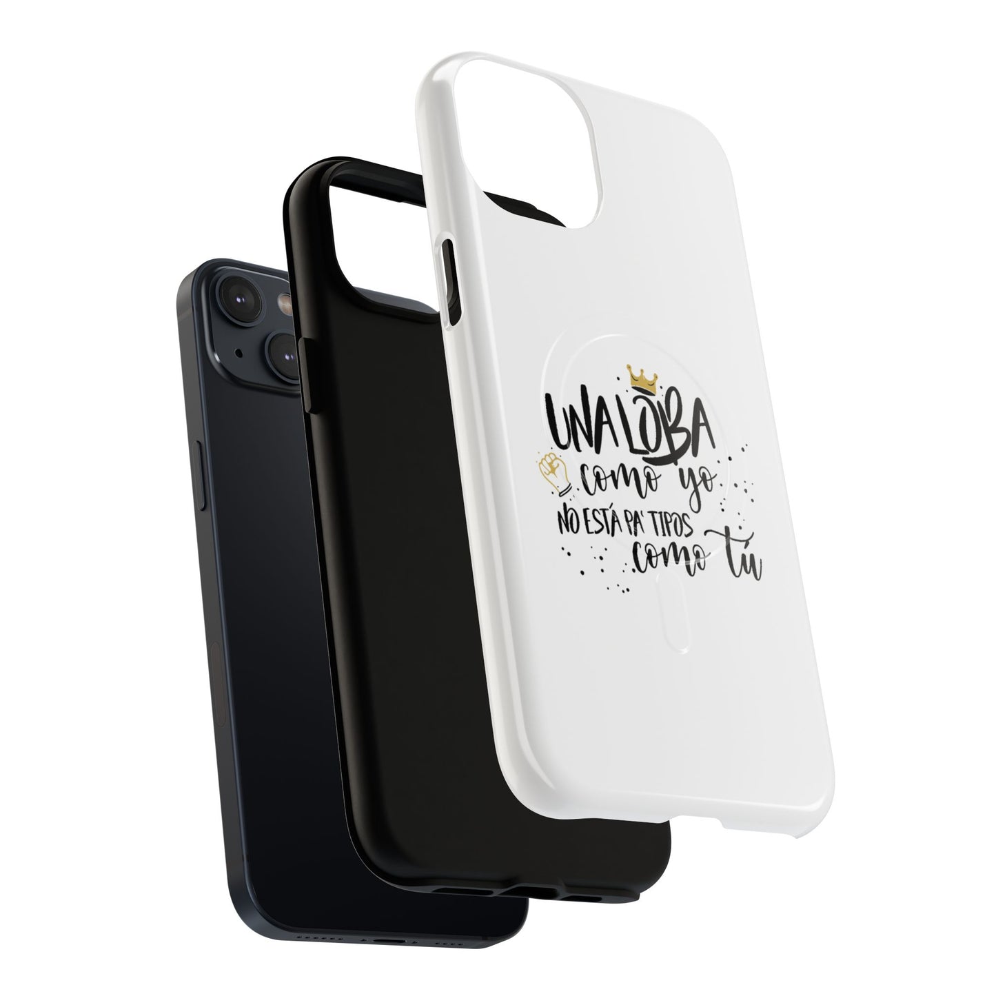 Golden Wolf Energy Tough Magnetic case