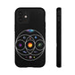 Premium Tough Case for iPhone 12 to 16 Pro Max Showcasing Coldplay’s Illustration Concept