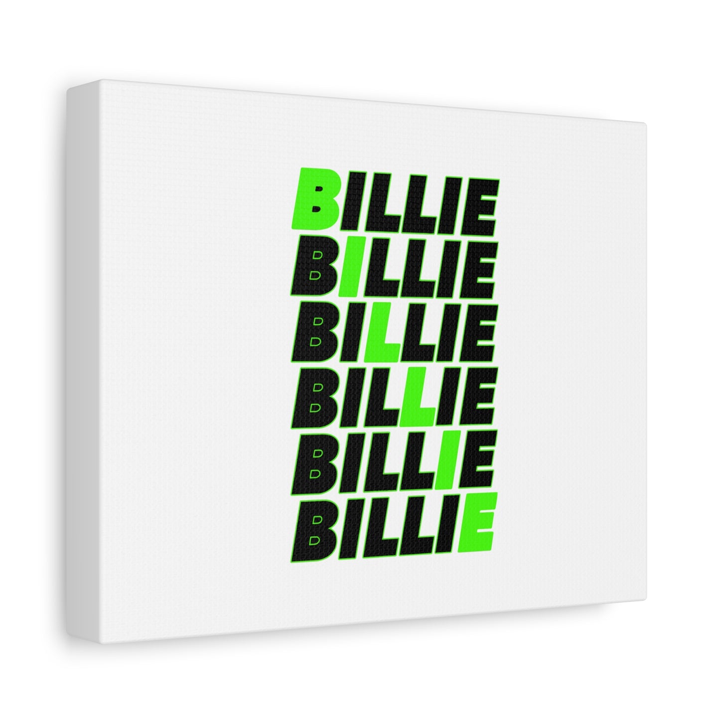 Minimal Block Statement Matte Canvas