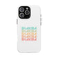 Retro Pop Lines Tough Magnetic case