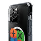 Orange Equals Symbol Magnetic Clear Impact Case