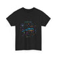 Neon Space Doodles Unisex Cotton Tee
