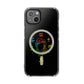 Minimalist Divide Symbol with Brush Magnetic Clear Impact Case