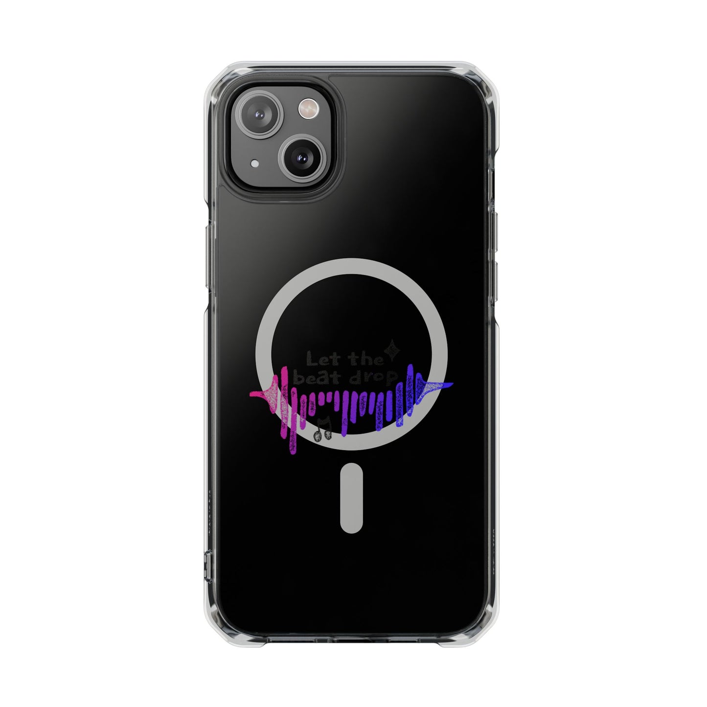 Bold Beats Visualizer Magnetic clear Impact Case