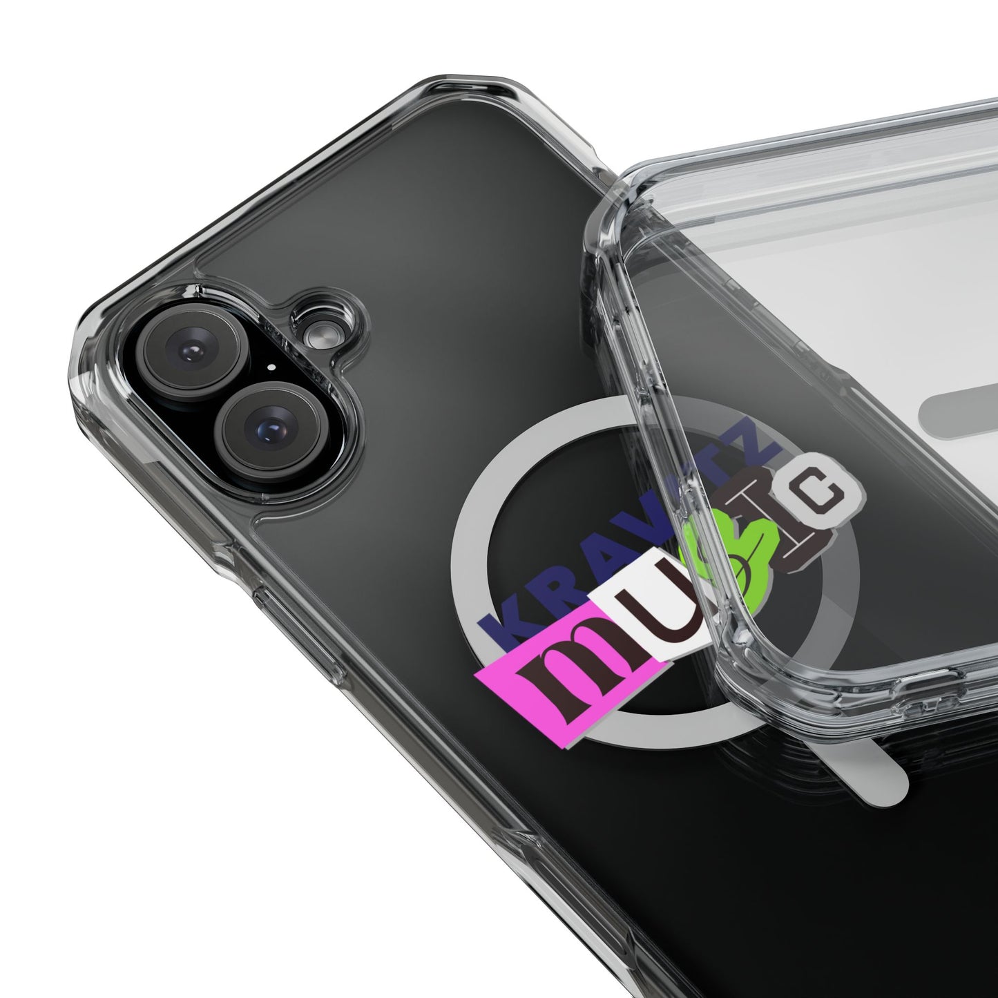 Mixed Tape Music Magnetic clear Impact case