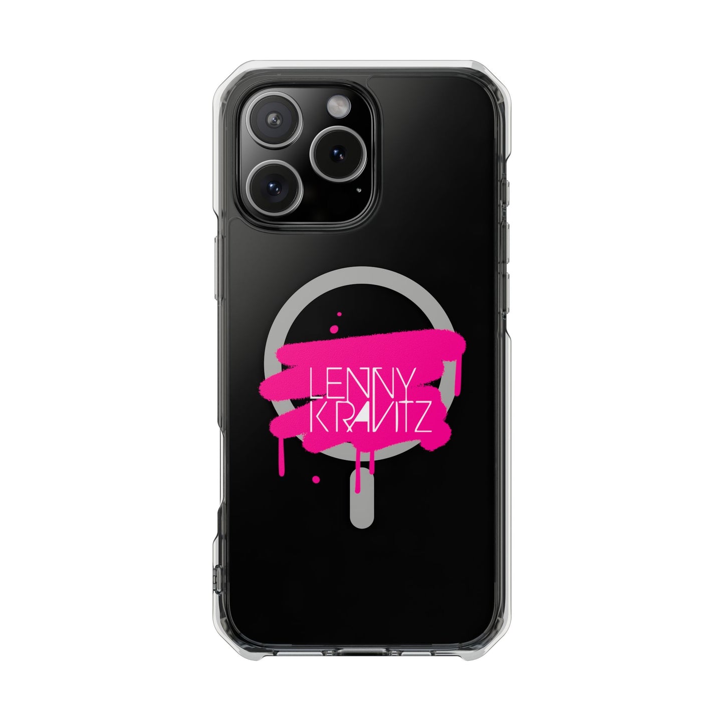Electric Graffiti Drip Magnetic clear Impact case