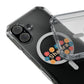 Retro Floral Groove Clear Impact case