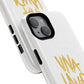 Golden Brush Script Tough Magnetic Case