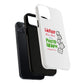 White Paw Print Tough Magnetic case