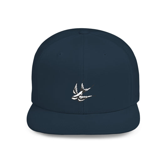 Flight Marked Flat Bill Snapback Cap