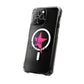 Flame Script Statement Magnetic Clear Impact case