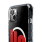 ILO Bold Red Block Magnetic Clear Impact Case