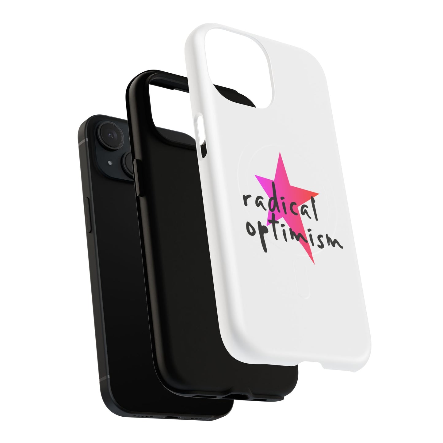 Flame Script Statement Tough Magnetic Case