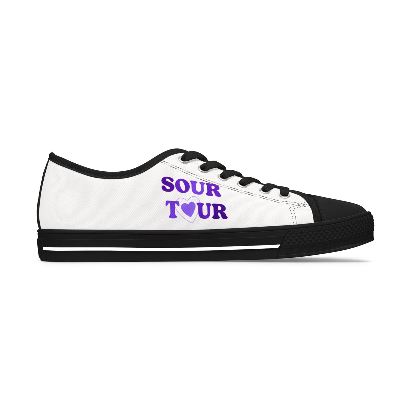 SOUR TOUR Heart – Unisex Low Top Sneakers