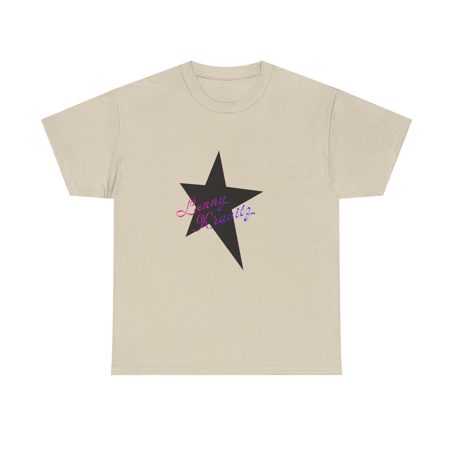 Retro Groove Script Unisex Heavy cotton tee