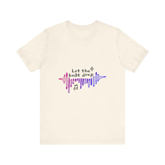 Bold Beats Visualizer Unisex Jersey short sleeve tee
