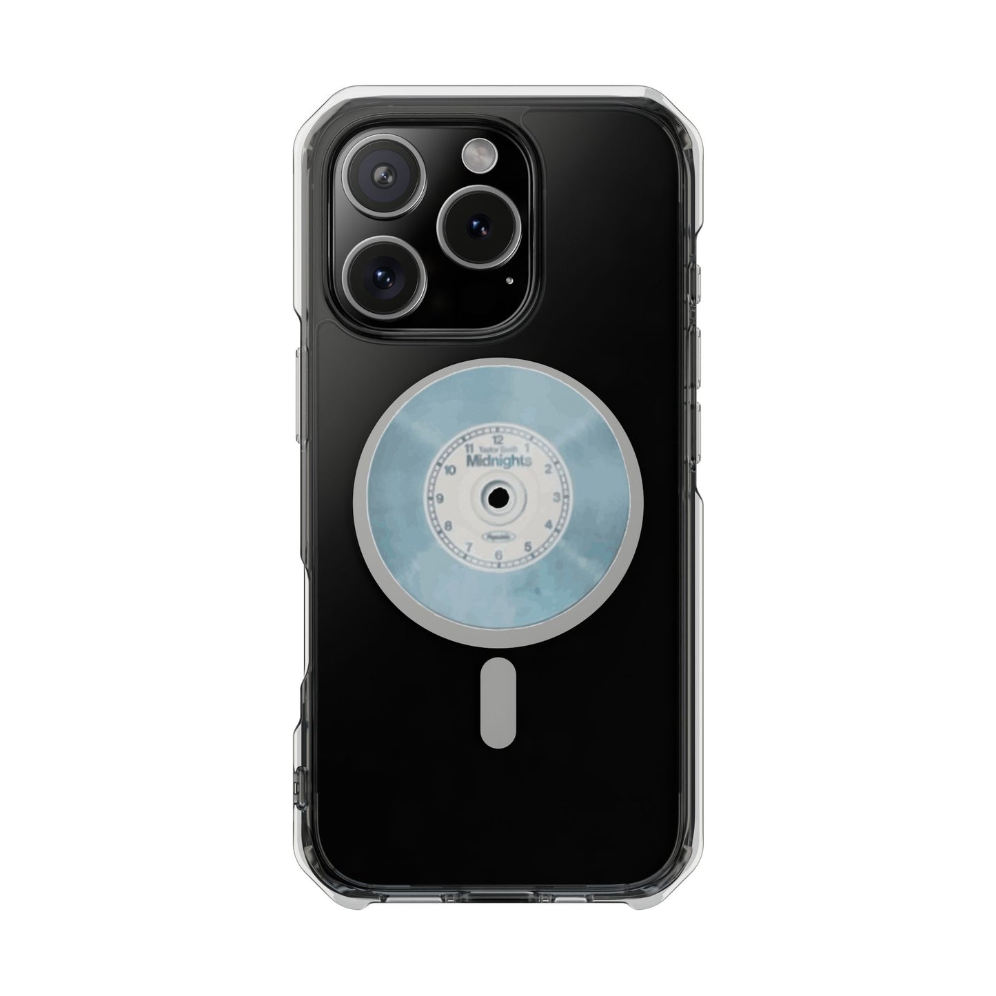 Midnight Vinyl Vibes Magnetic clear Impact Case