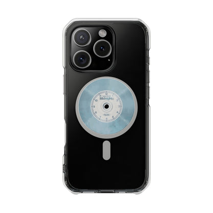 Midnight Vinyl Vibes Magnetic clear Impact Case