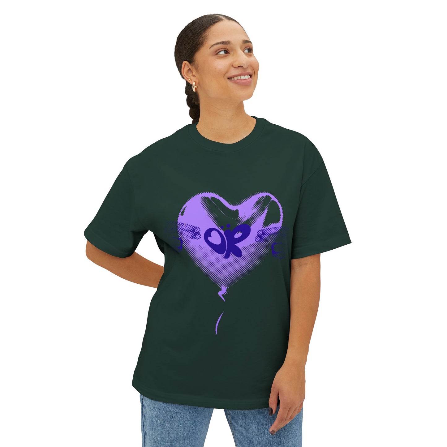 Heart Balloon OR Pop Art-Oversized Tee