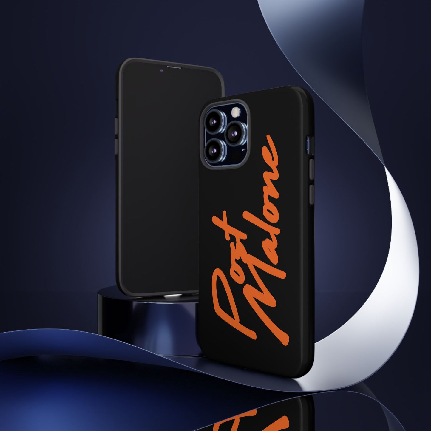 Tough iPhone Case (12–16 Pro Max) – Post Malone Name Design