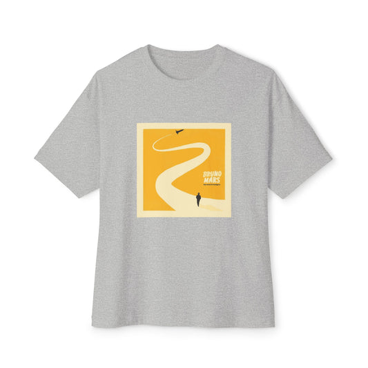 Sunset Trail Vibes Unisex Oversized Boxy Tee