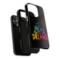 Premium Tough Case for iPhone 12 to 16 Pro Max Showcasing Coldplay’s Iconic A Head Full of Dreams