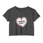 Heartbeats & Midnights Women's Festival Crop Top