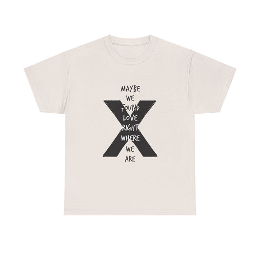 Abstract Paw and Brush Stroke Unisex Heavy Cotton Tee