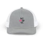 . Bold “NOT” Statement Snapback Trucker Cap