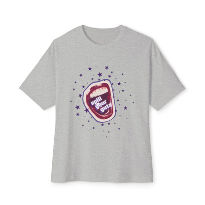 Spill Your Guts Scream-Oversized Tee