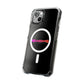 Wavy Groovy Typography Magnetic Clear Impact case