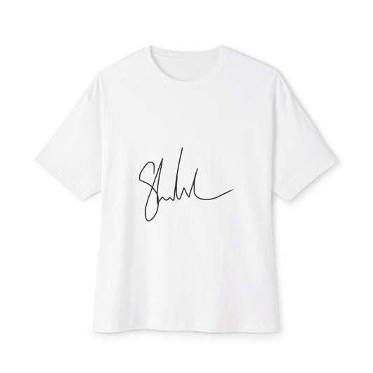 Outline Echo Unisex Oversized Boxy Tee