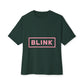 Minimal BLINK Logo – Oversized Boxy Tee