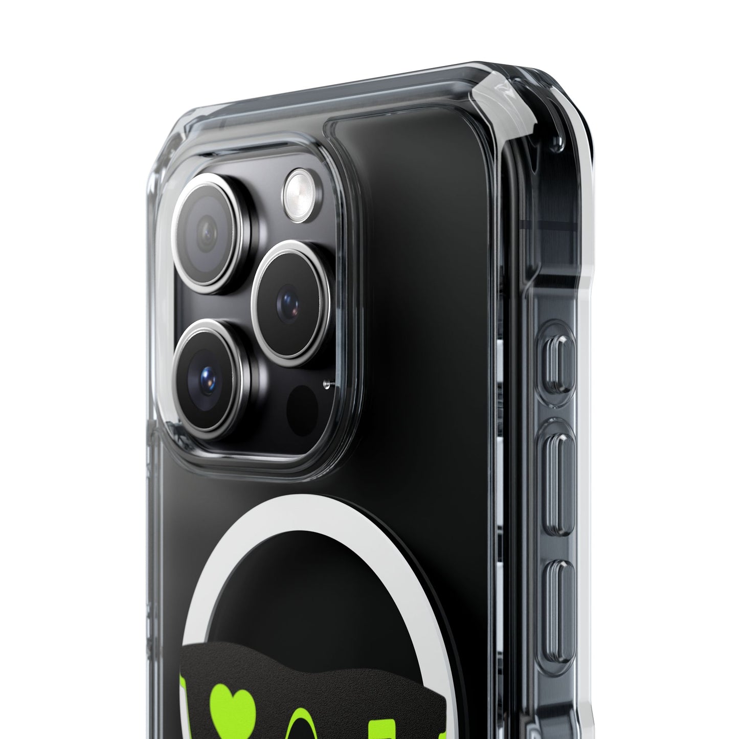 Neon Love Notes Magnetic clear Impact case