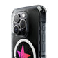 Flame Script Statement Magnetic Clear Impact case