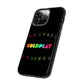Premium Tough Case for iPhone 12 to 16 Pro Max Showcasing Coldplay’s Signage
