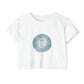Midnight Vinyl Vibes Women's Festival Crop Top